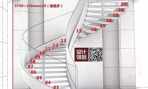 旋转楼梯平面图_旋转楼梯平面图怎么画