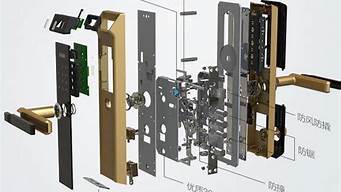 防盗门锁结构分解图_防盗门锁结构分解图及安装图